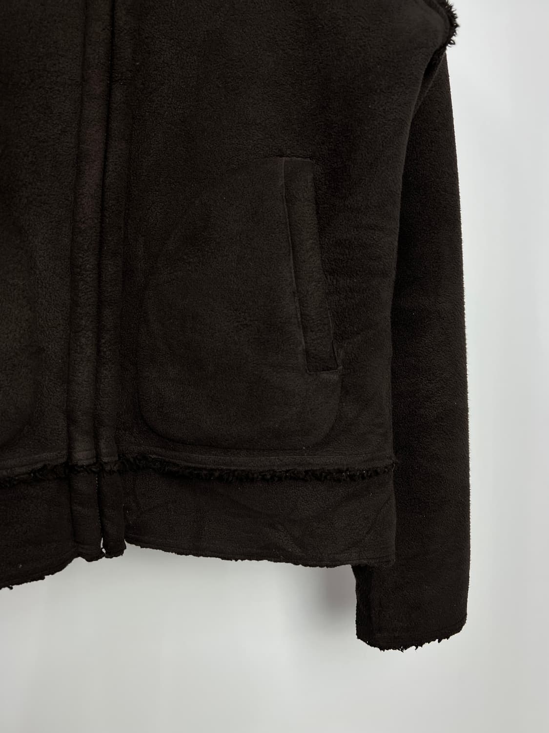 빈티지 플리스 후드 집업 자켓 상품이미지3