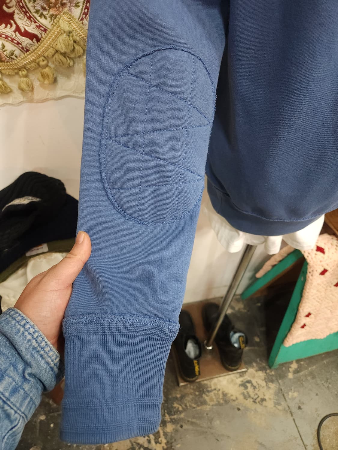 폴로 랄프로렌  블루 럭비 기모 후드티

 상품이미지6