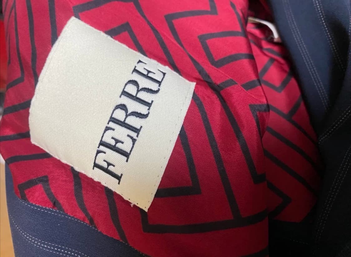 [Full Suit] Gianfranco Ferré 아카이브 핀스트라이프 상품이미지4