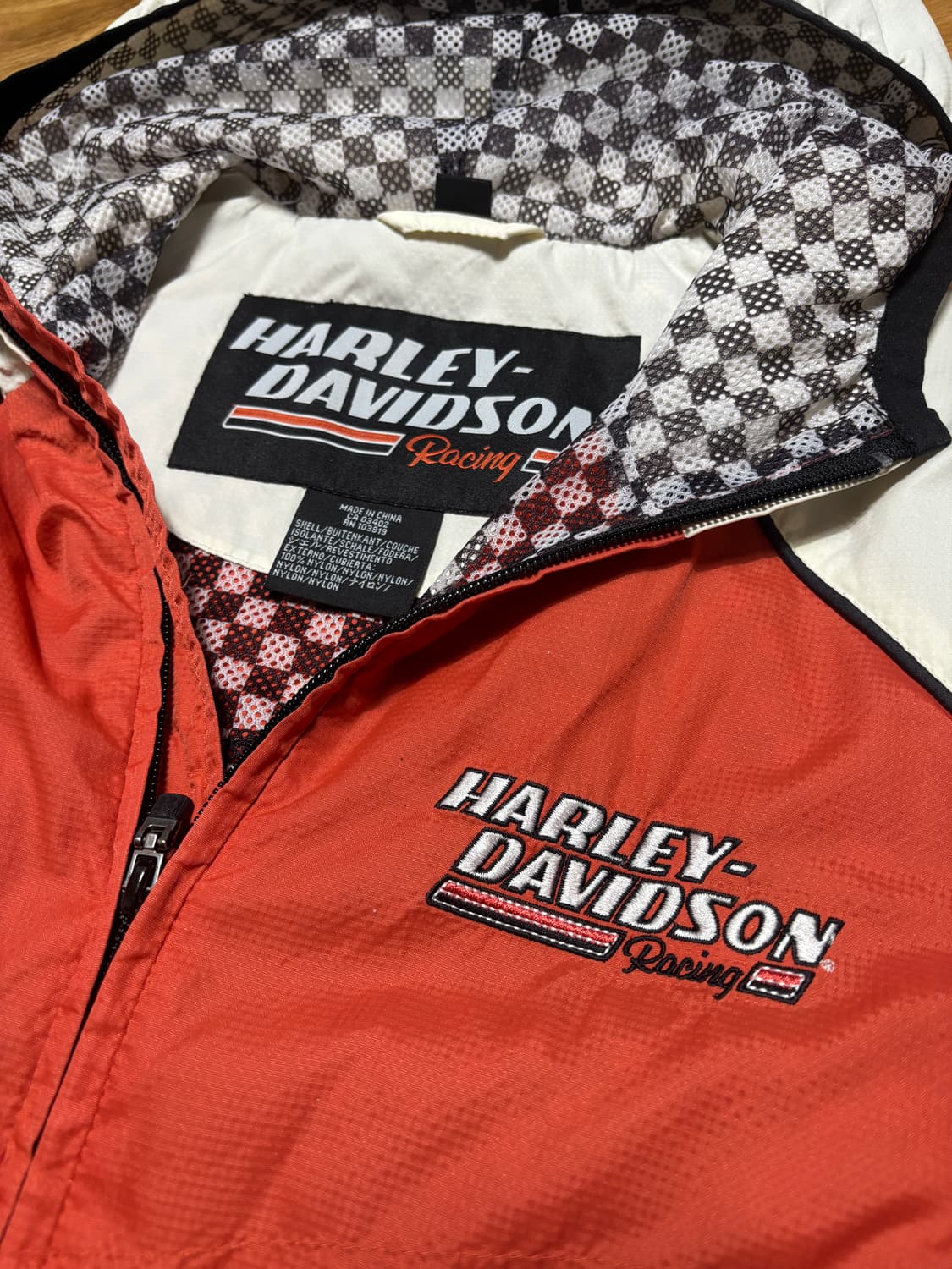 할리데이비슨 빈티지 바람막이 자켓  상품이미지4
