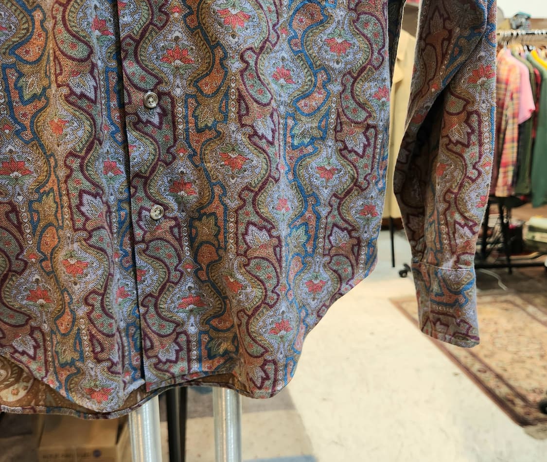 RALPH LAUREN 랄프 로렌 코튼 패턴  카라 셔츠 상품이미지5