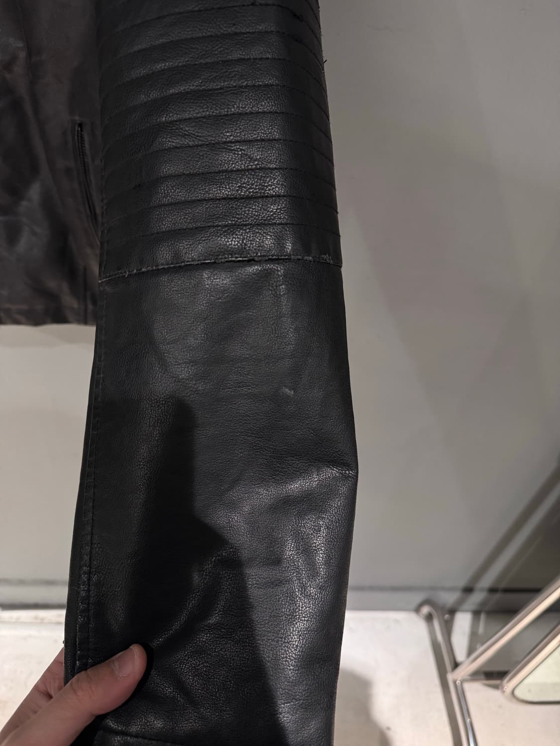 리바이스 후드 바이커 가죽자켓  상품이미지9