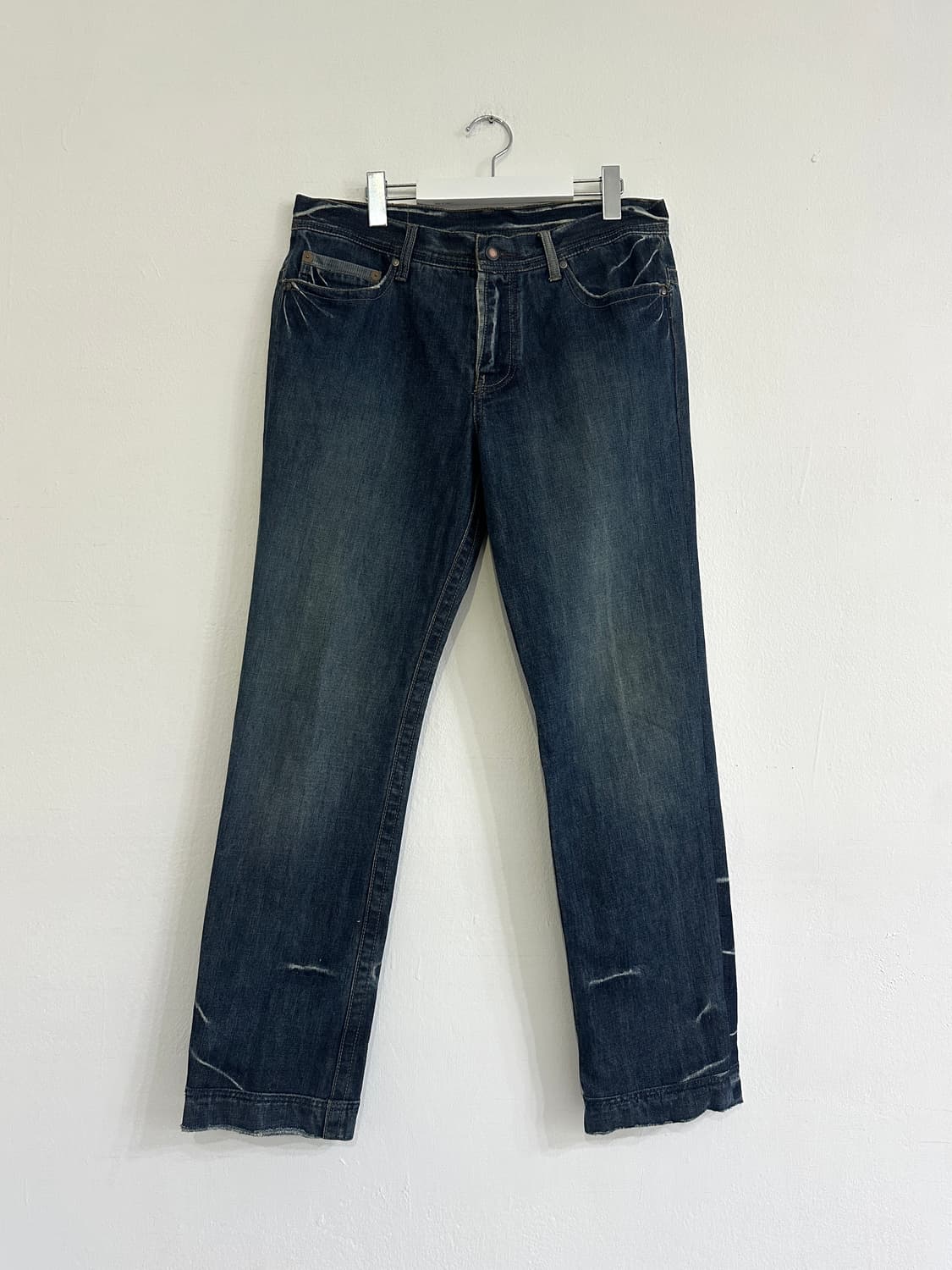 알마니 익스체인지 크랙 워싱 데님팬츠 상품이미지4