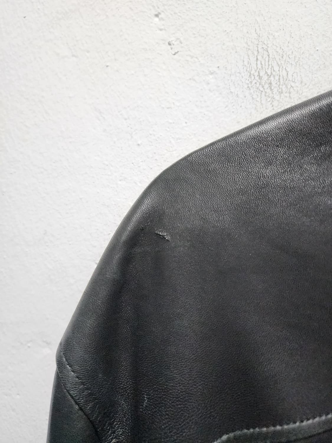 캘빈클라인 누빔 스틸로고 가죽자켓 상품이미지8