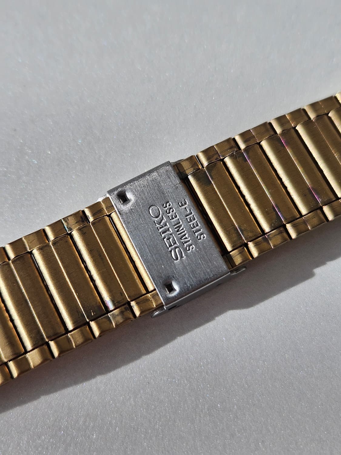 빈티지 세이코 쿼츠 금장 시계 상품이미지7