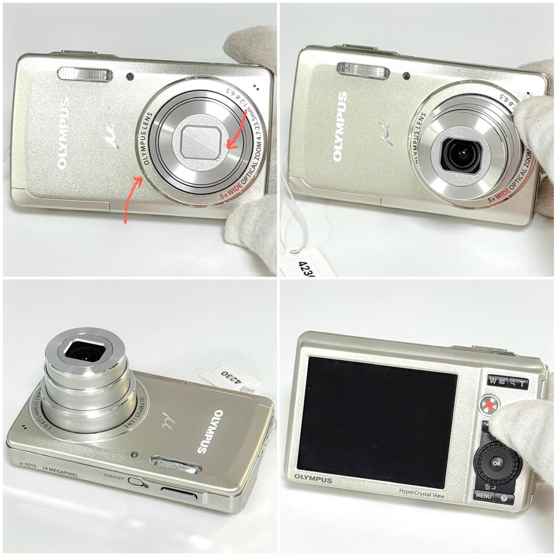 올림푸스 뮤 5010 베이지 빈티지디카 상품이미지3