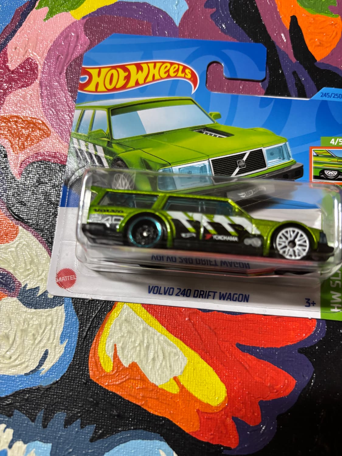 미개봉) 볼보 드리프트 웨건 다이캐스트 핫휠 인테리어 소품 상품이미지3