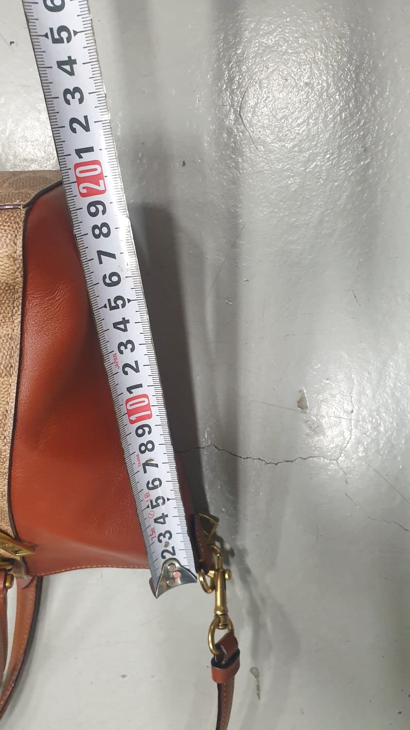 코치 시그니처 투웨이백 브라운 상품이미지5