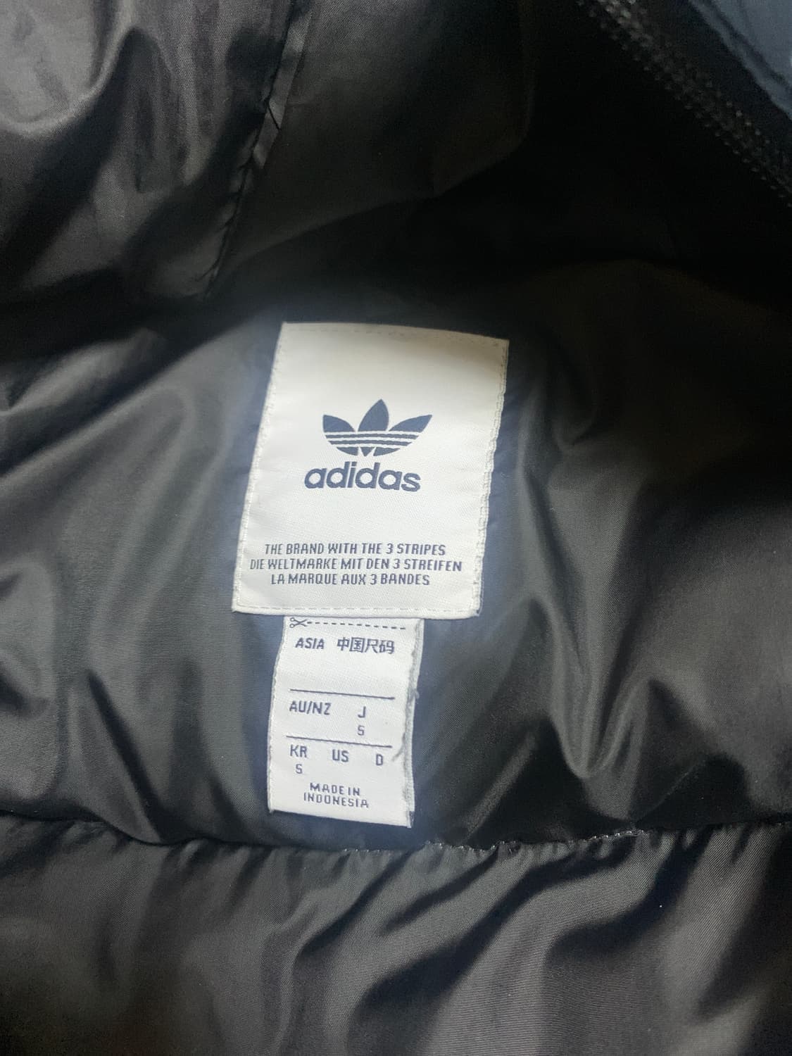 (거의 새것) 아디다스 어드벤처 오리털 패딩 블루 상품이미지4