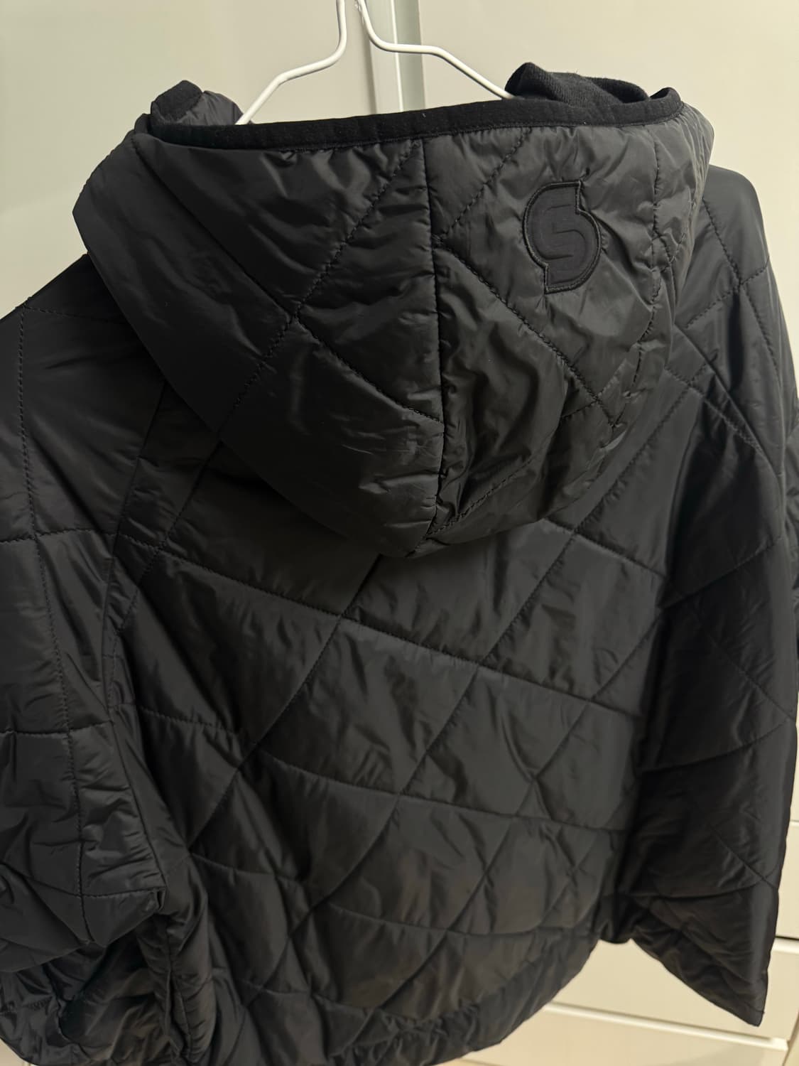 세릭 하이넥 패딩 후드집업 상품이미지4