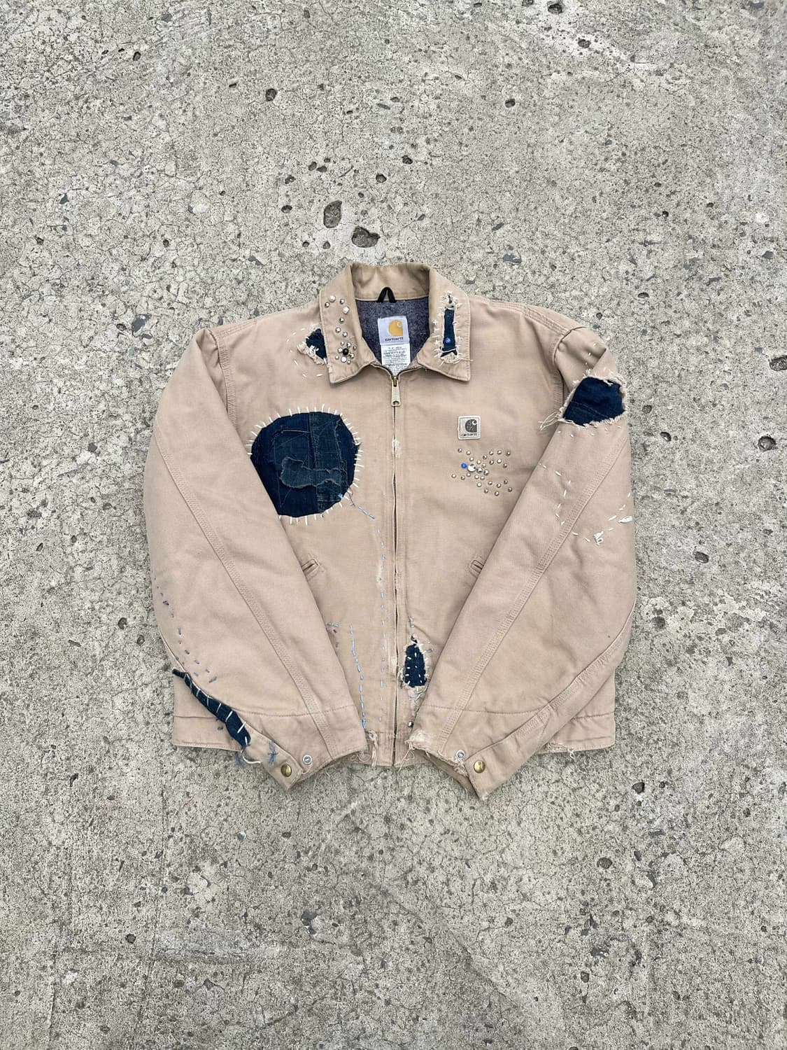 VINTAGE CARHARTT DETROIT SASHIKO 상품이미지2