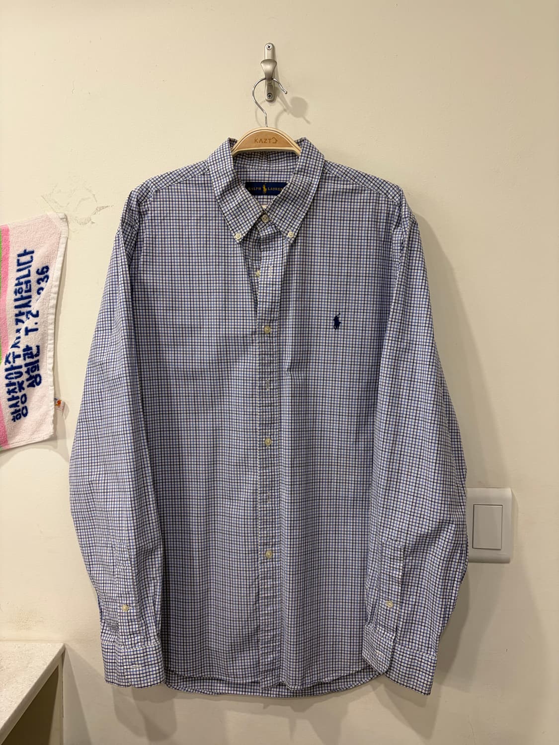 86. 폴로 체크 셔츠 상품이미지1