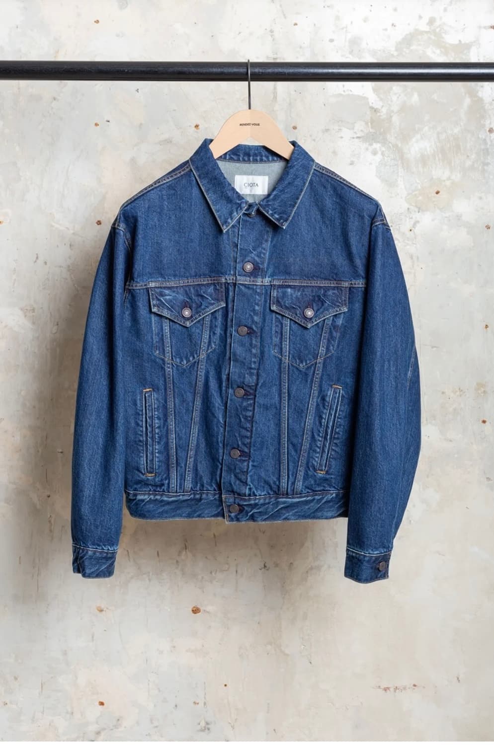 CIOTA(시오타) 4 pocket denim jacket 42size 상품이미지1
