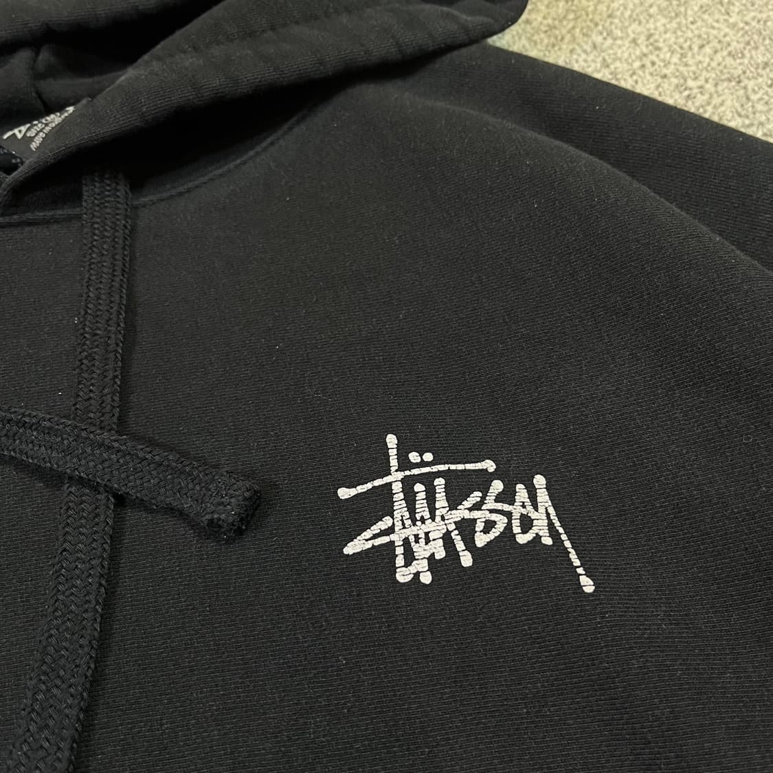 STÜSSY 스투시 빅로고 후드티 상품이미지9
