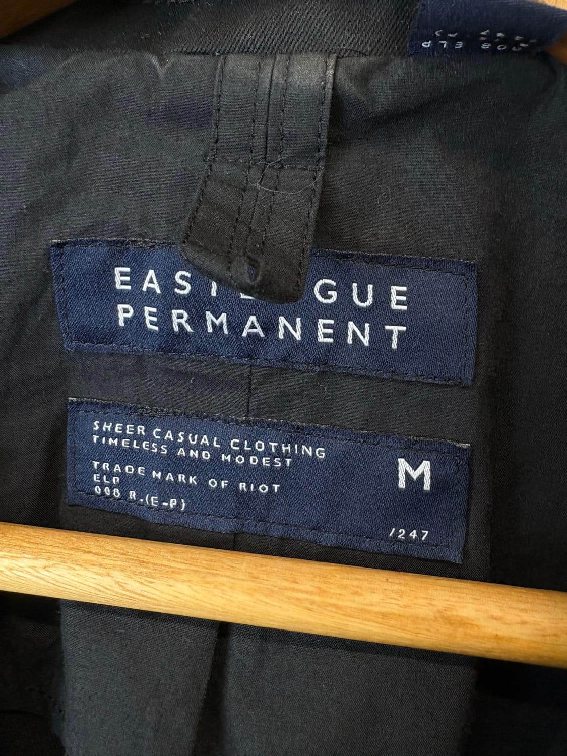 이스트로그 퍼머넌트 코튼 자켓 상품이미지6