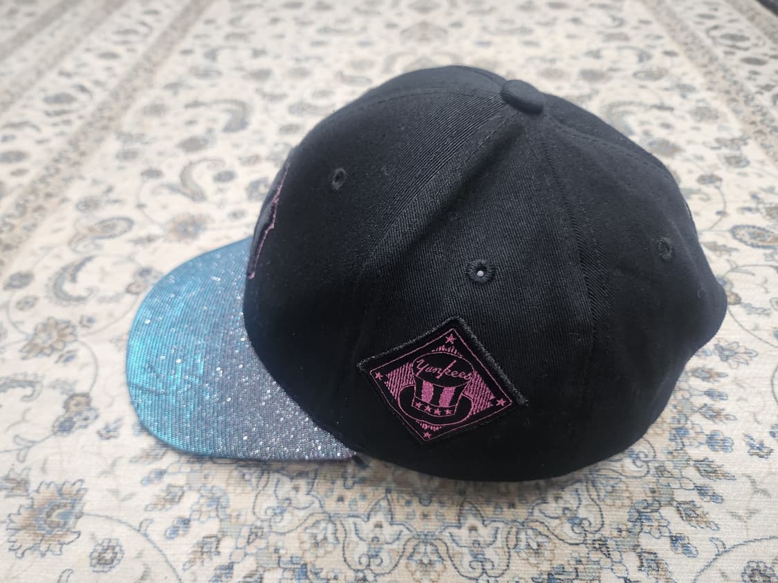 MLB 뉴욕양키스 글리터 볼캡 상품이미지3