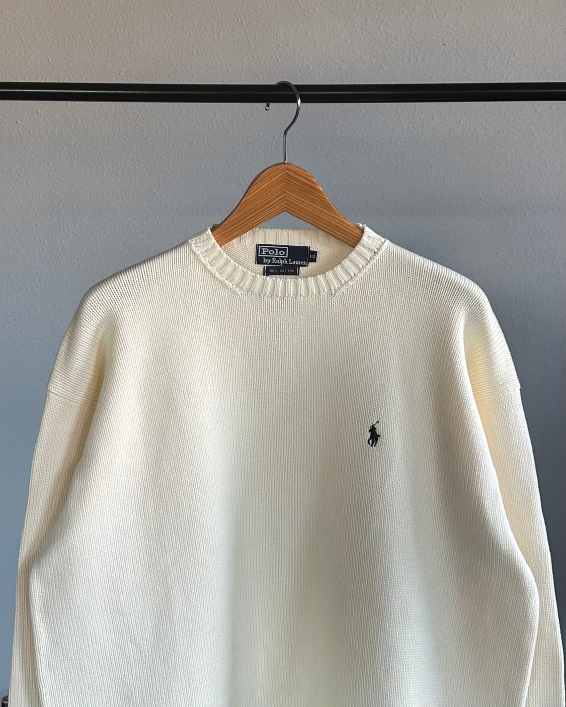 [XL]폴로 랄프로렌 코튼 니트 스웨터 상품이미지2