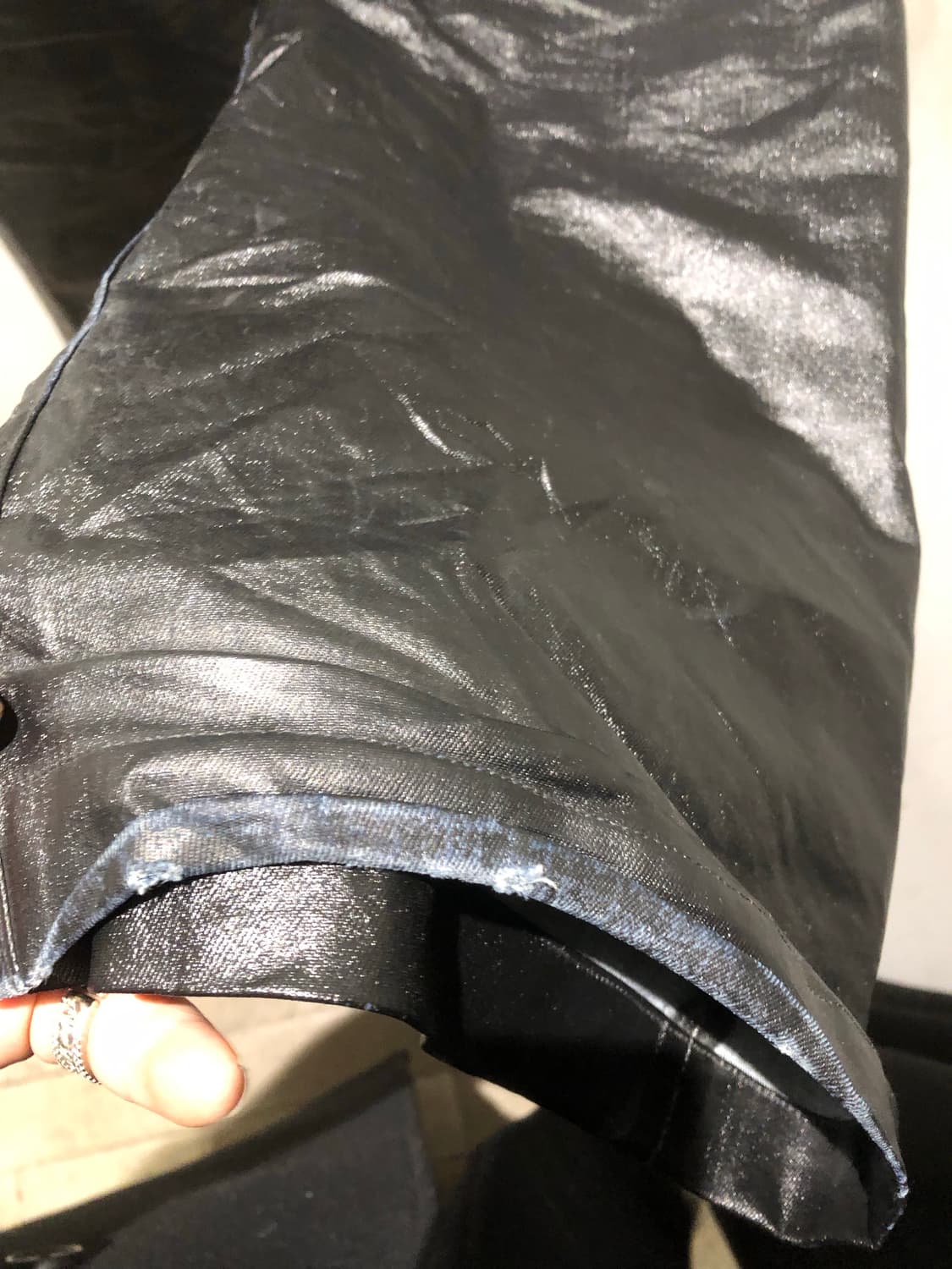 릭오웬스 게스컷 할리우드 코팅진 상품이미지4