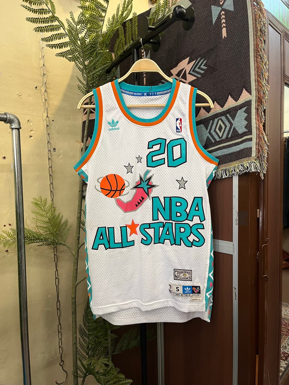 아디다스 NBA 1996 올스타 개리 페이튼 져지 #csz0101 상품이미지1