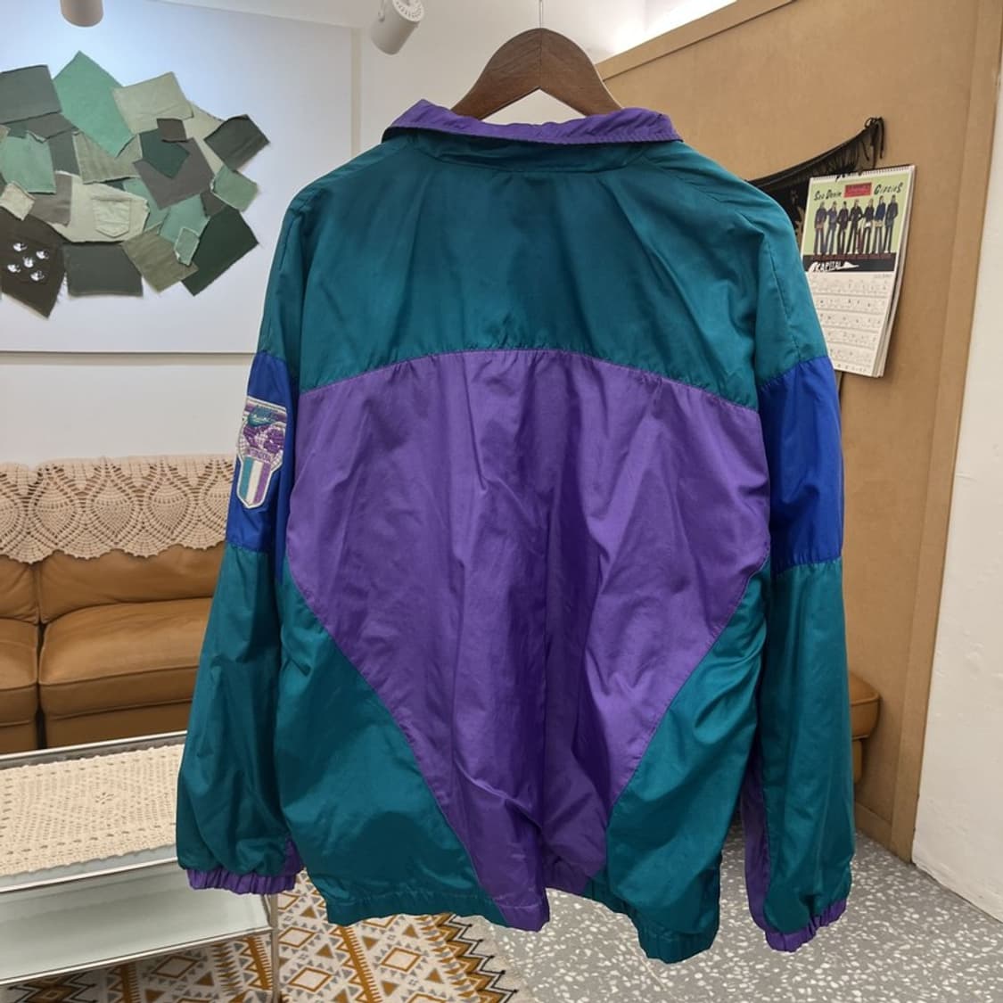 나이키 빈티지 올드스쿨 레트로 90's 바람막이 자켓 L C11199 상품이미지4