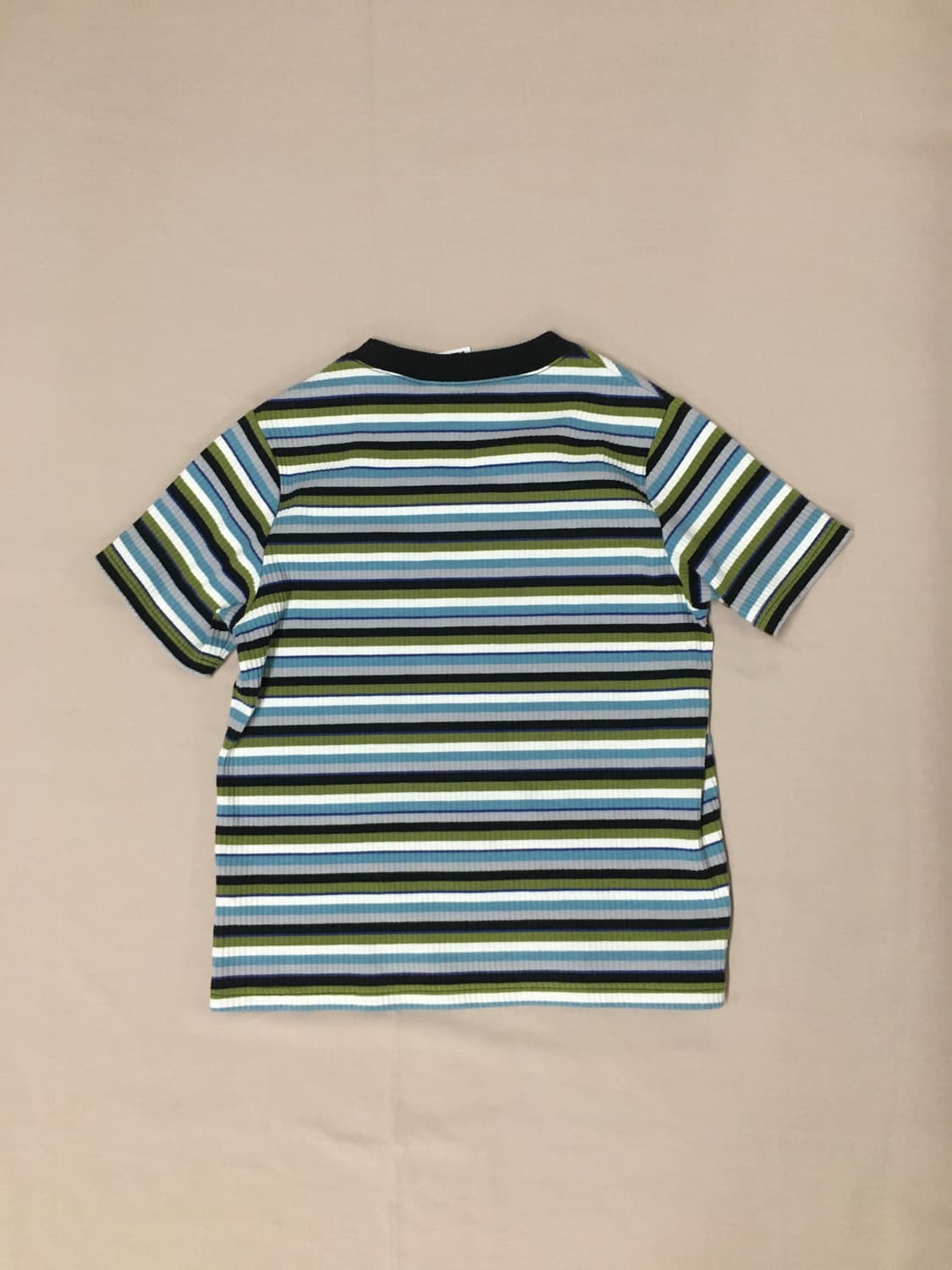 급처! 엑스걸 반팔 골지 니트 상품이미지2