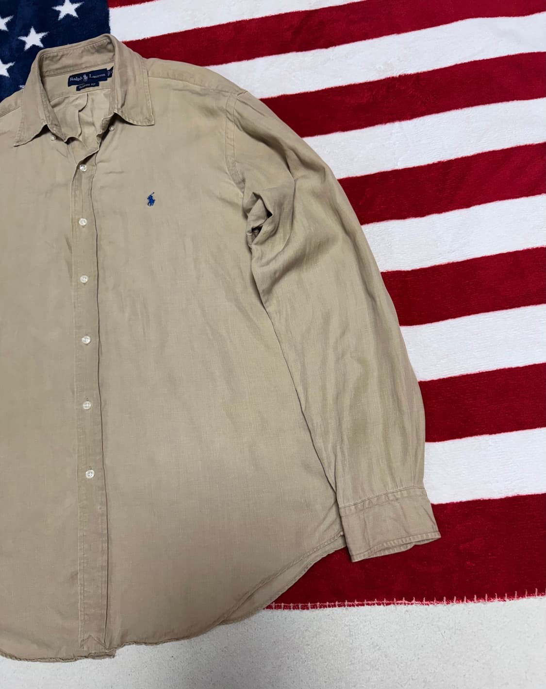 폴로랄프로렌 린넨셔츠 빈티지linen shirt vintage shirt 상품이미지3