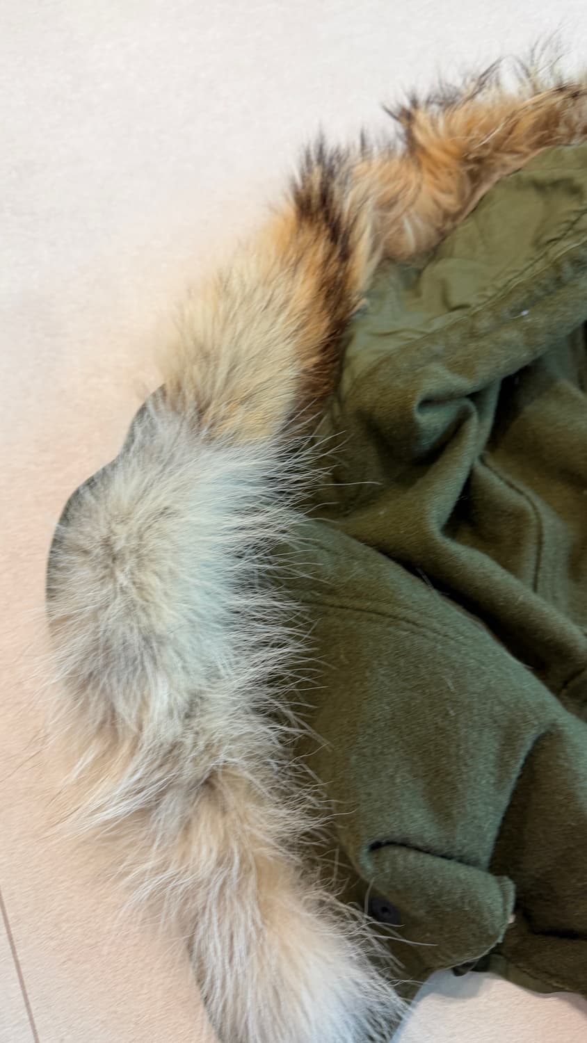 OG 오리지널 M-51 Fishtail Parka 후드 울프 퍼 상품이미지4