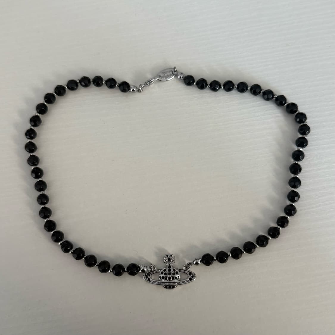 비비안웨스트우드 메살린 블랙펄 초커 목걸이 상품이미지1