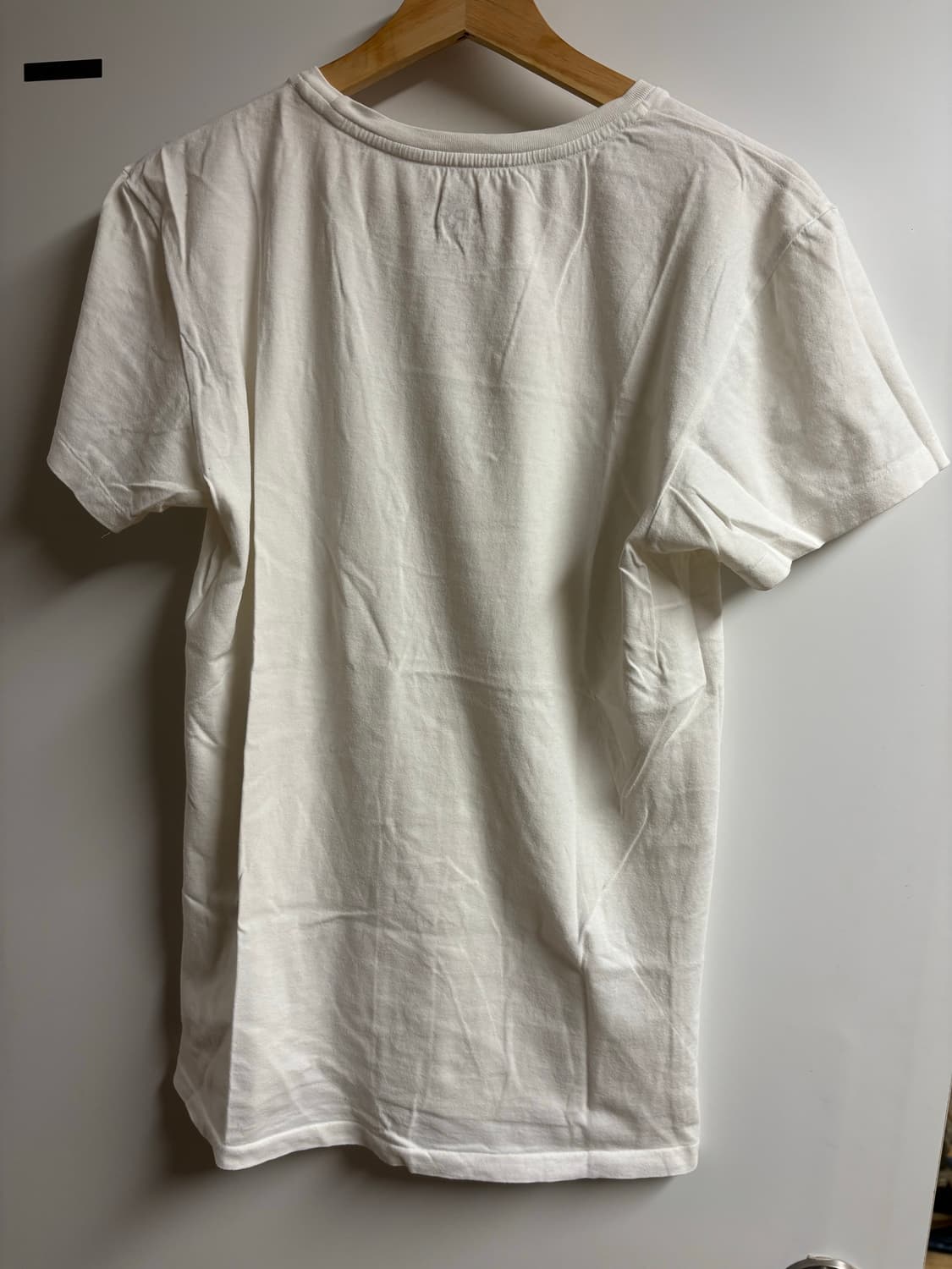 [S]RRL 코튼 저지 크루넥 티셔츠 화이트 상품이미지3