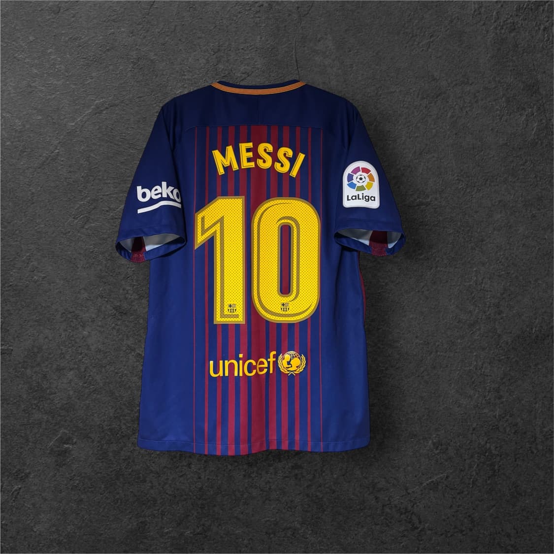 17-18 바르셀로나 홈 리그 메시 유니폼 상품이미지2