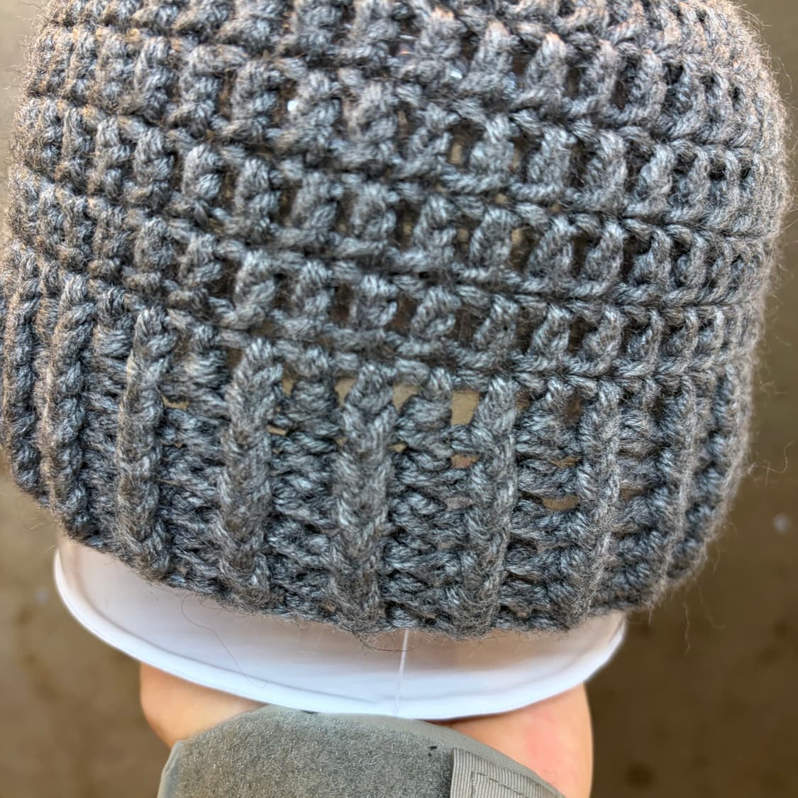 USA 빈티지 무지 니트 비니 상품이미지4