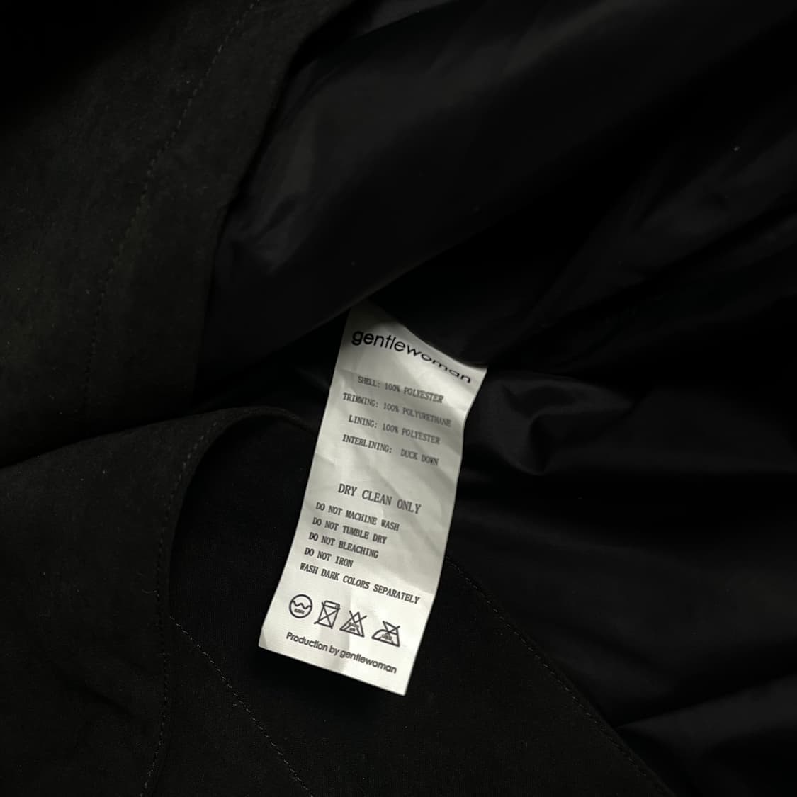 gentlewoman 덕 혼방 야상 라이트 미니멀 롱 자켓 y 4318 상품이미지7