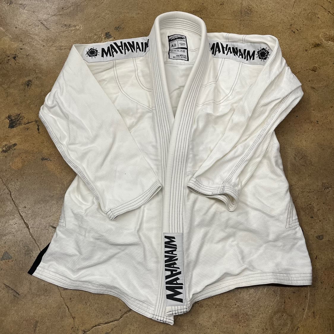 [정품] 마야나임 MAYANAIM 유도복 A2 화이트 b15 상품이미지2