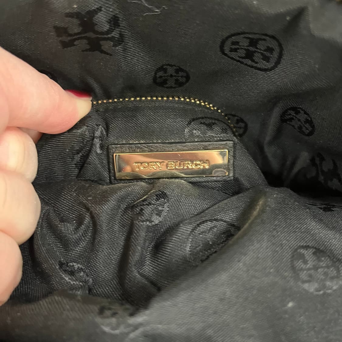 [실측확인] 토리버치 가죽 크로스백 클러치백 가방 0119M1 상품이미지4