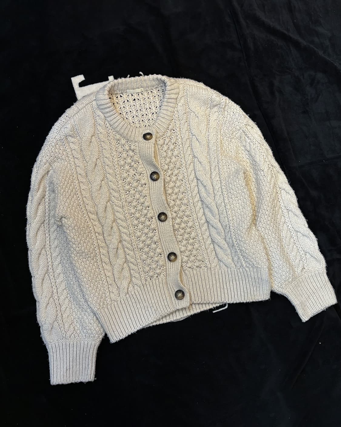 일본빈티지 니트 가디건 상품이미지4