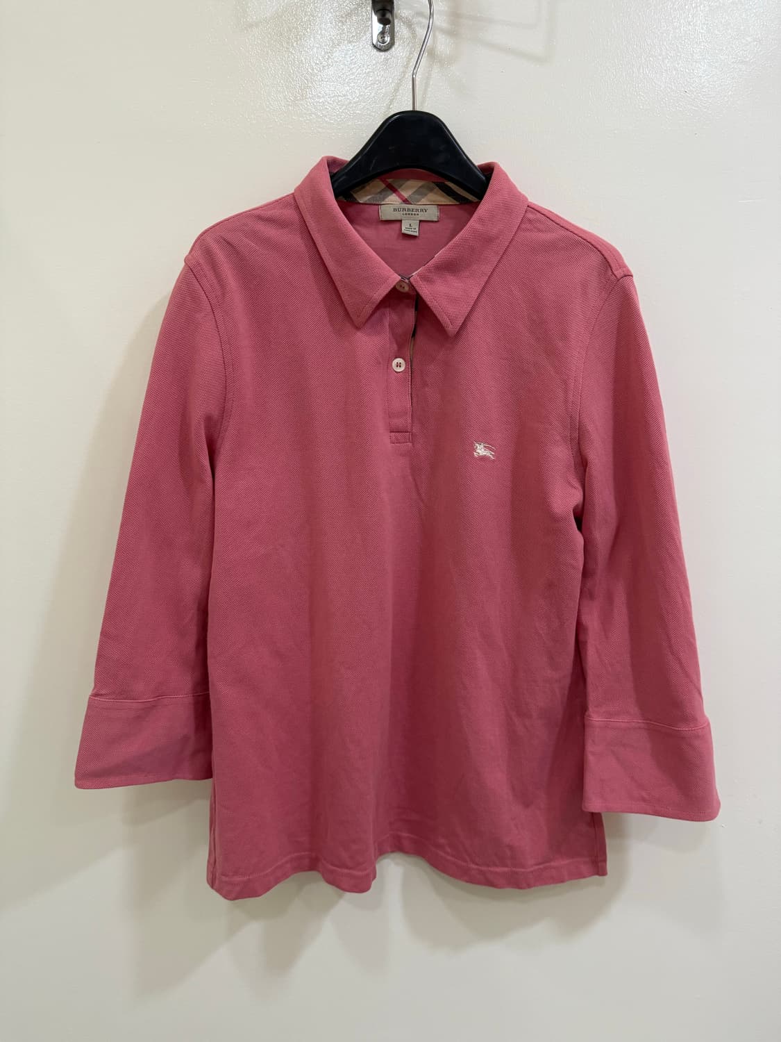 버버리 우먼 폴로셔츠 정품 상품이미지1