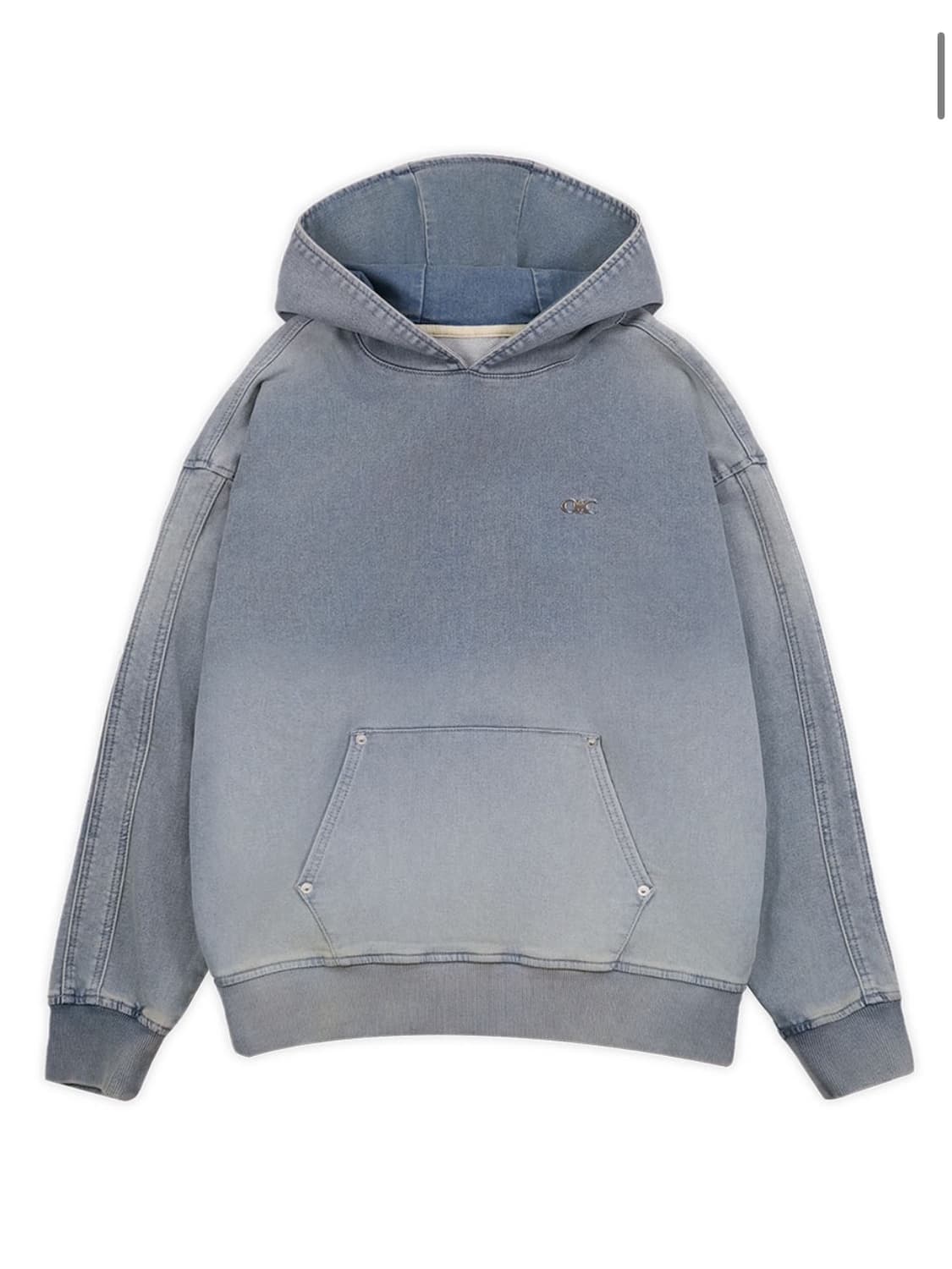 oic 데님 후드집업 상품이미지2