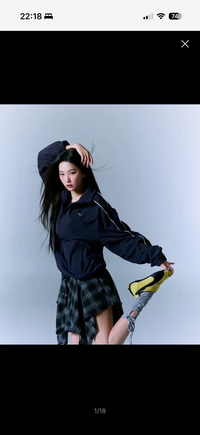 푸마 X 무신사 T7 우븐 자켓 UNI - 네이비 상품이미지3