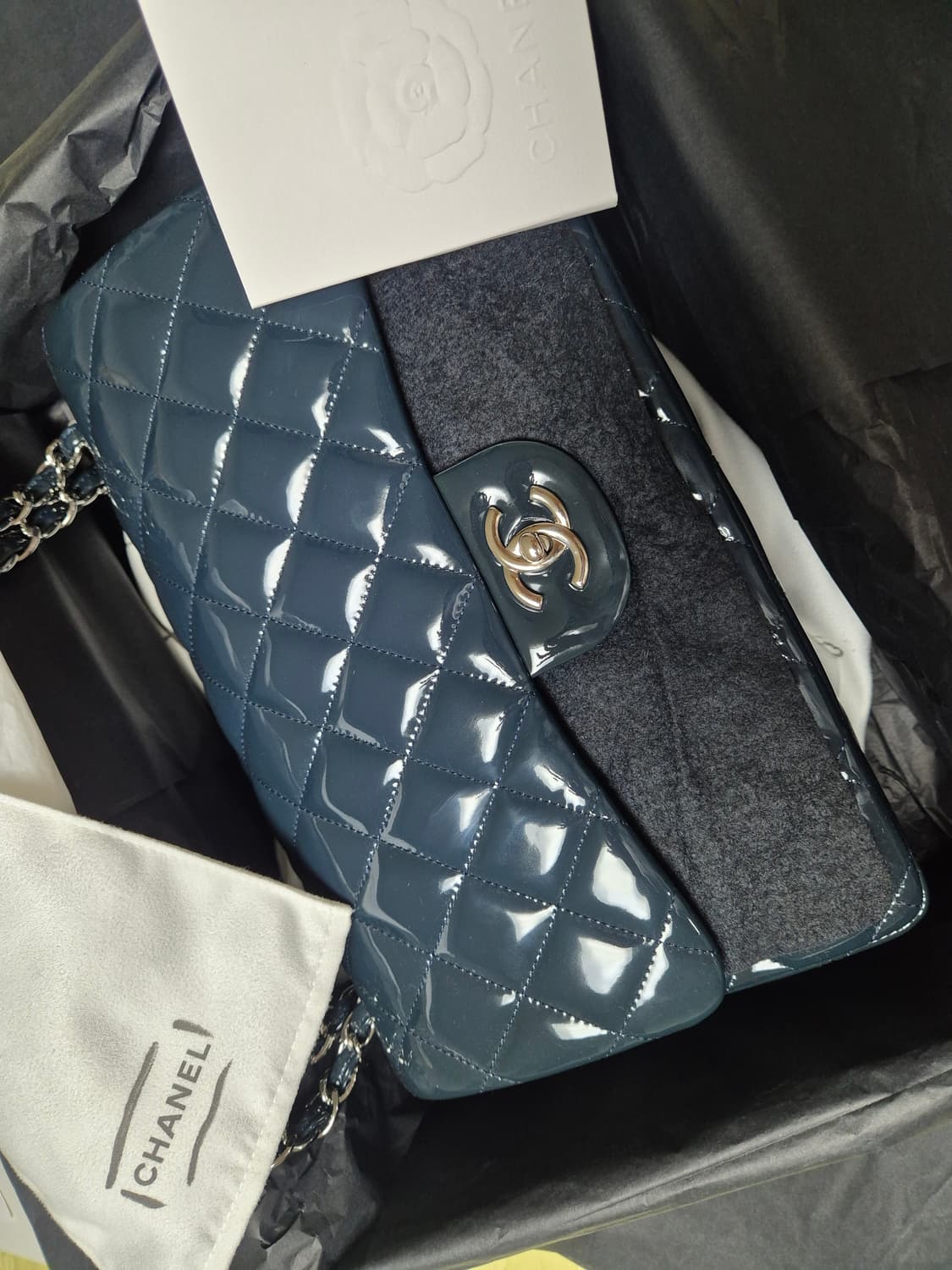 (미사용)샤넬 클래식 페이던트 플립백 라지 상품이미지2