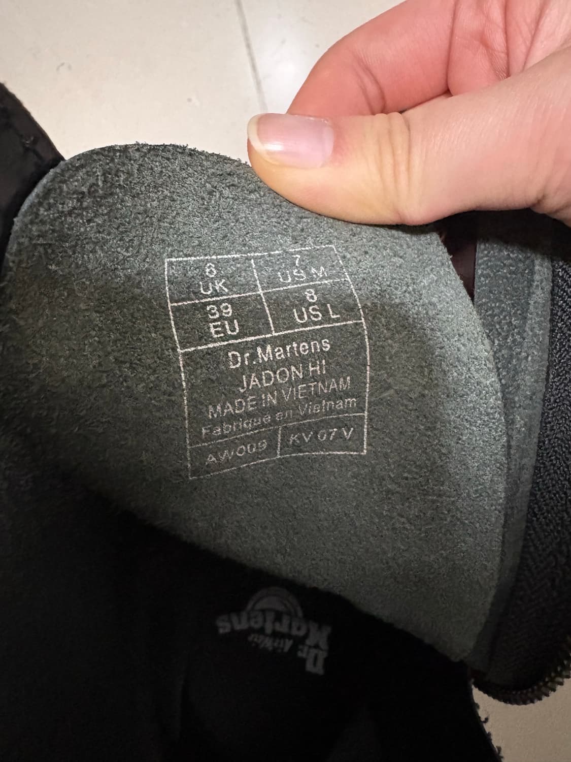 닥터마틴 제이든 하이 10홀 상품이미지3