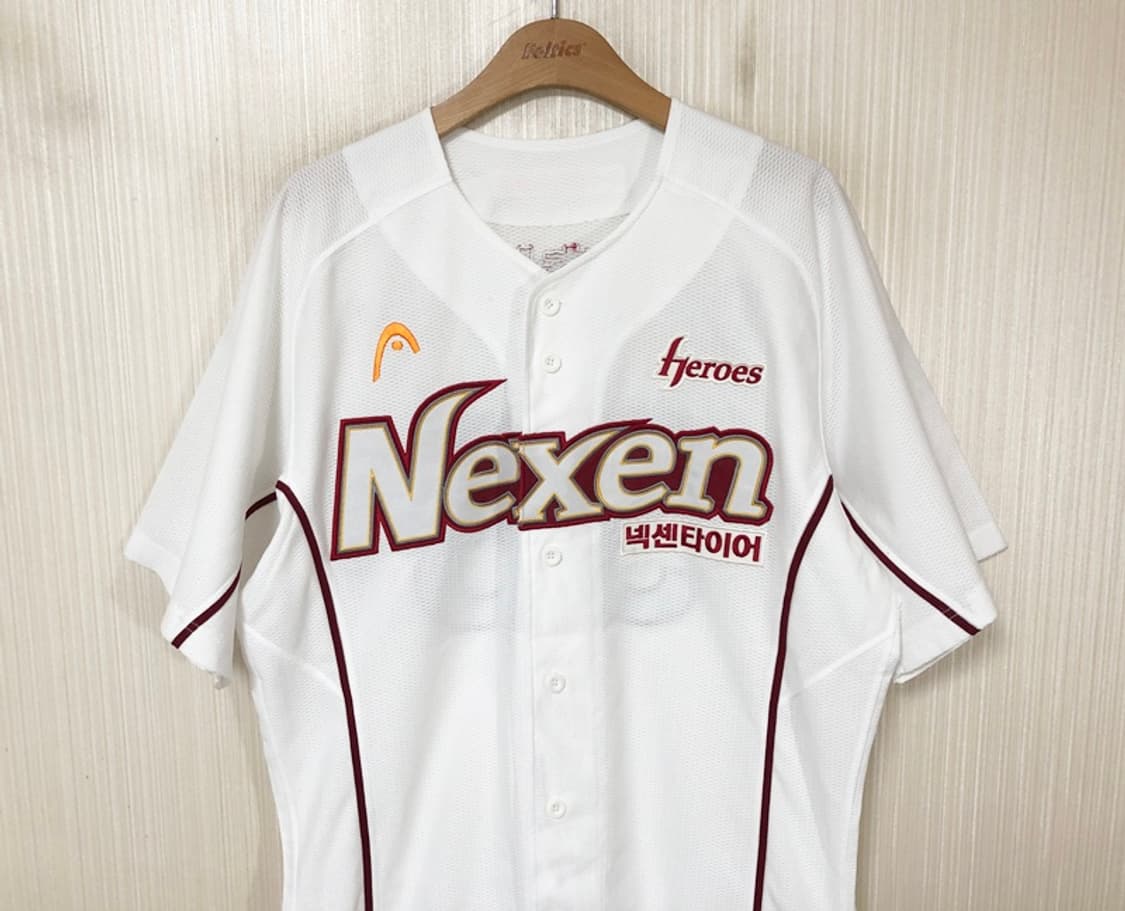 (2)KBO 헤드 넥센히어로즈 올드유니폼/선수지급용 #98 이형석 상품이미지2