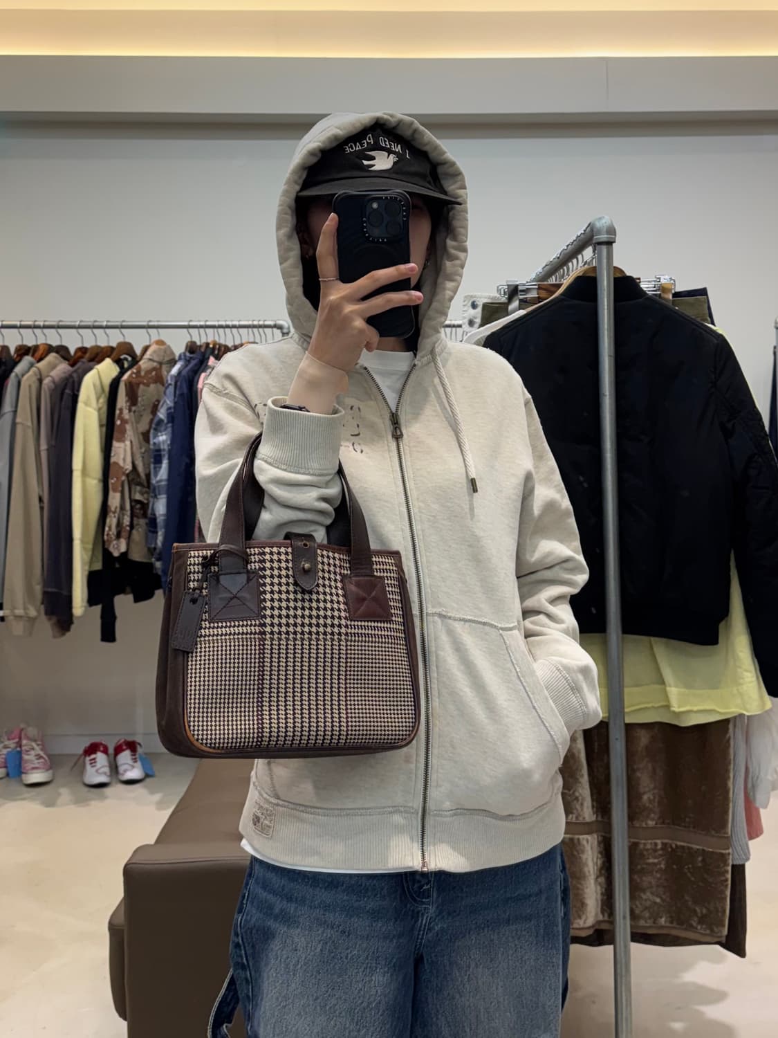 폴로 랄프로렌 하운드투스 스웨이드 사이드 토트백 상품이미지8