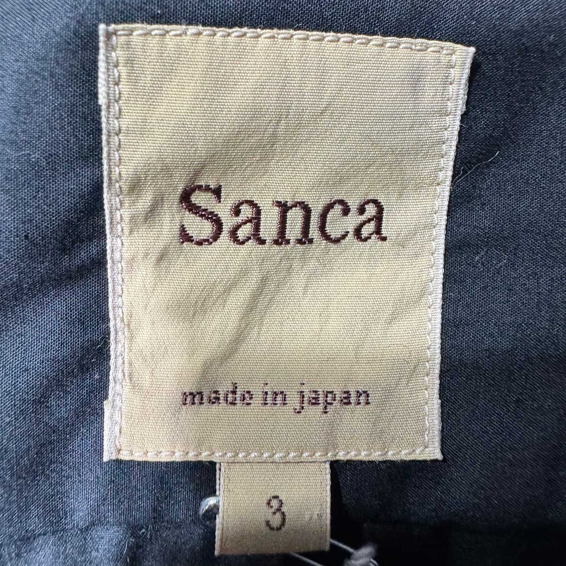 SANCA 논카라 자켓 블랙 ( 105/OLD-7763 ) 상품이미지3