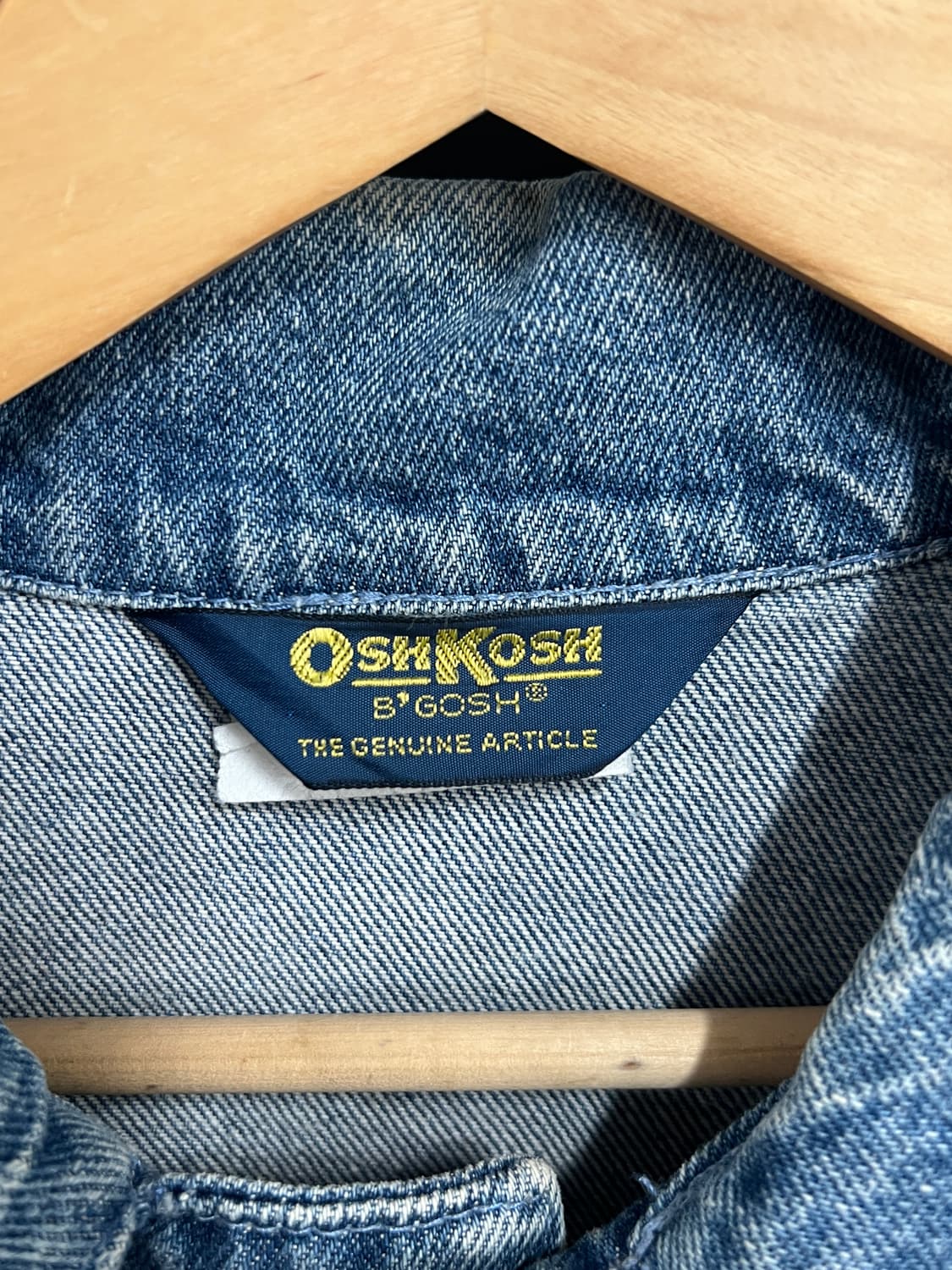 70s American Vintage 오시코시 데님 워크 초어 자켓 상품이미지7