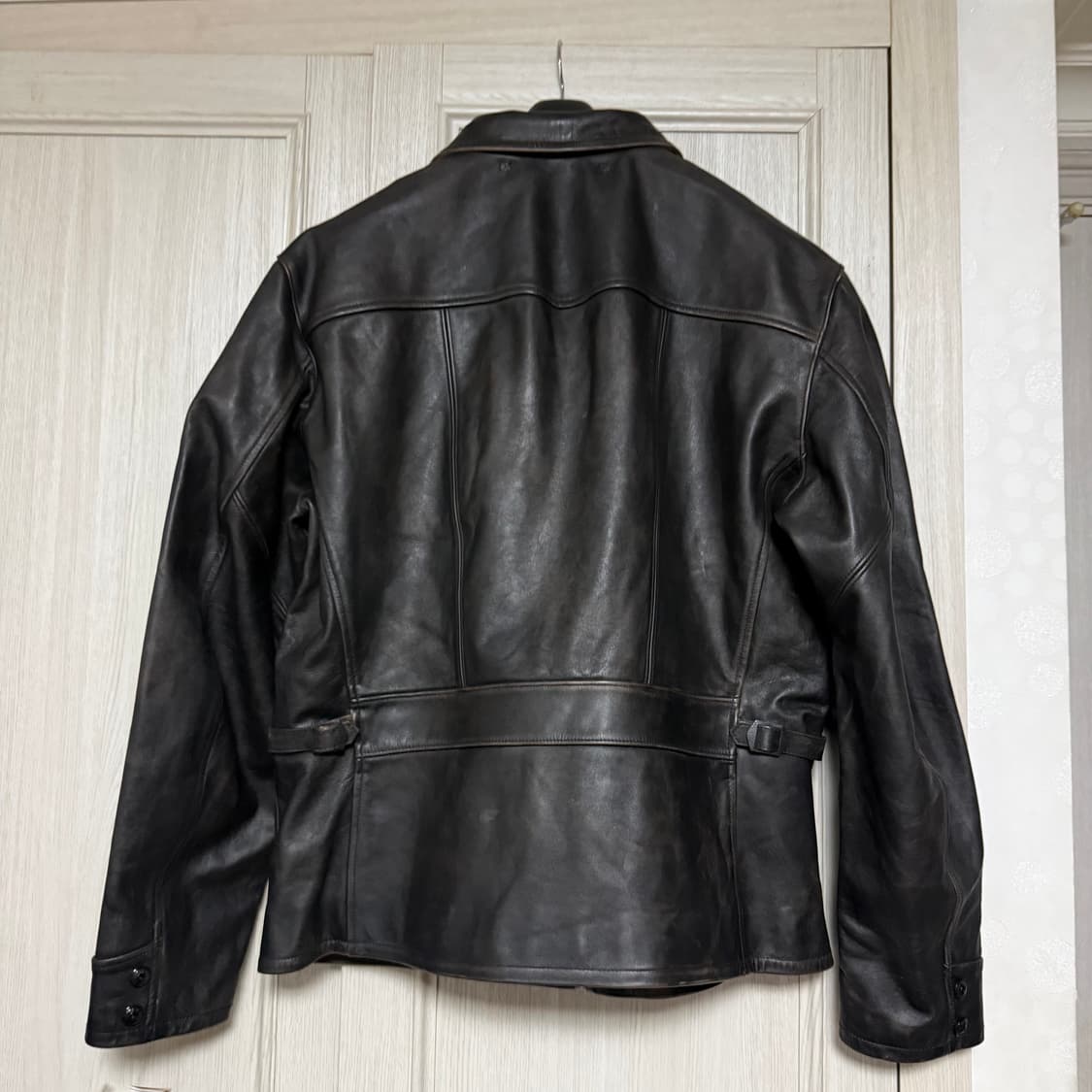 [XL] RRL 뉴스보이 레더 자켓 상품이미지6