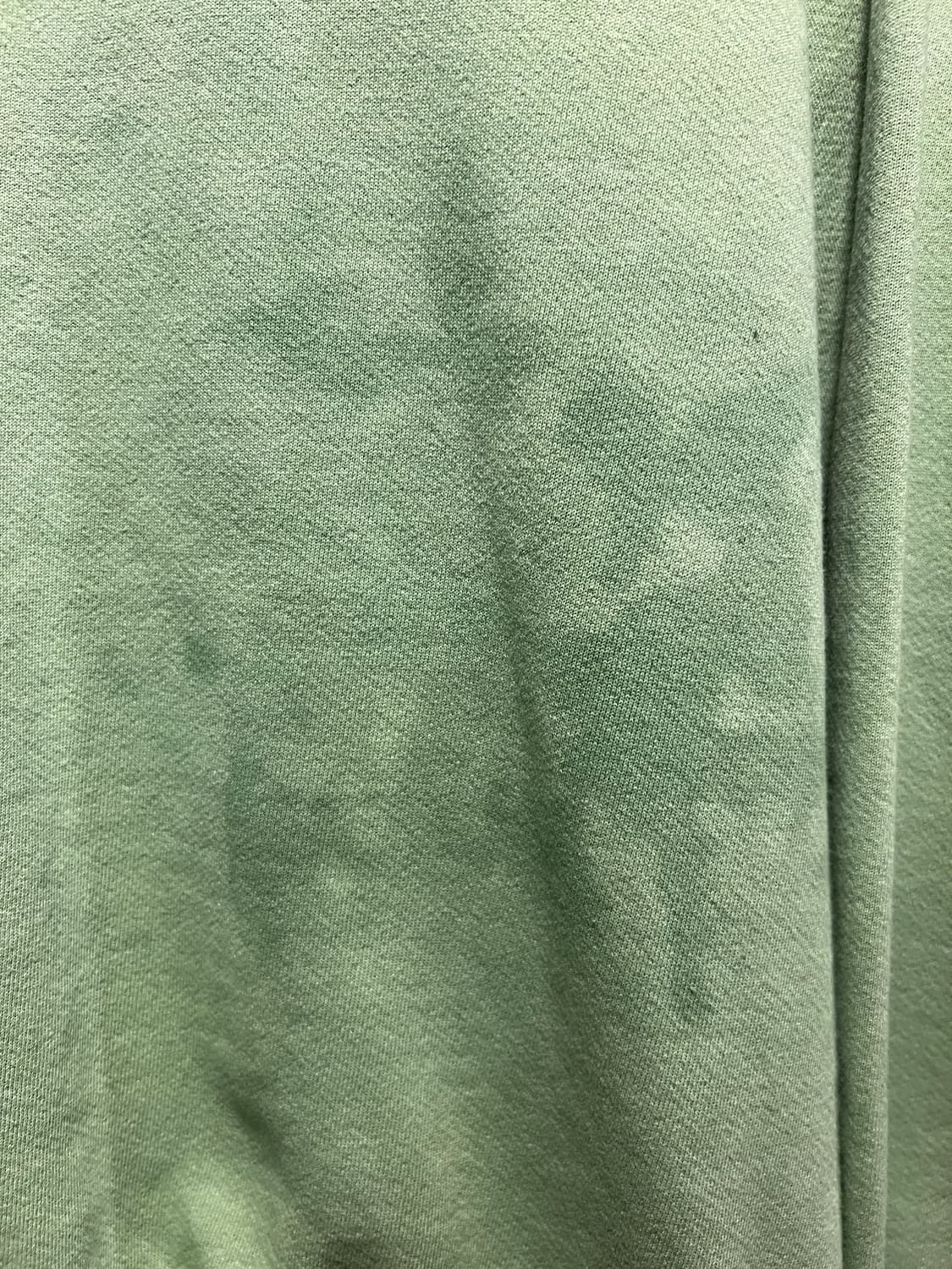 [M]90's Jansport USA 그린 가먼트다잉 스웻셔츠 상품이미지3