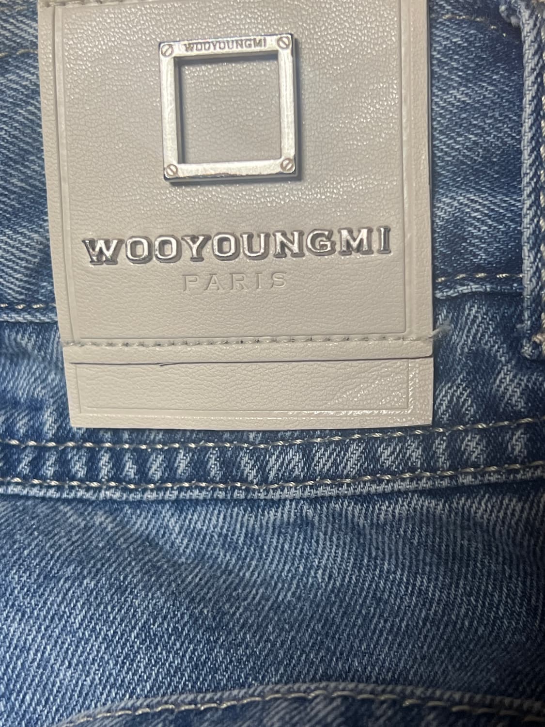 우영미 셔링 데님팬츠 상품이미지3