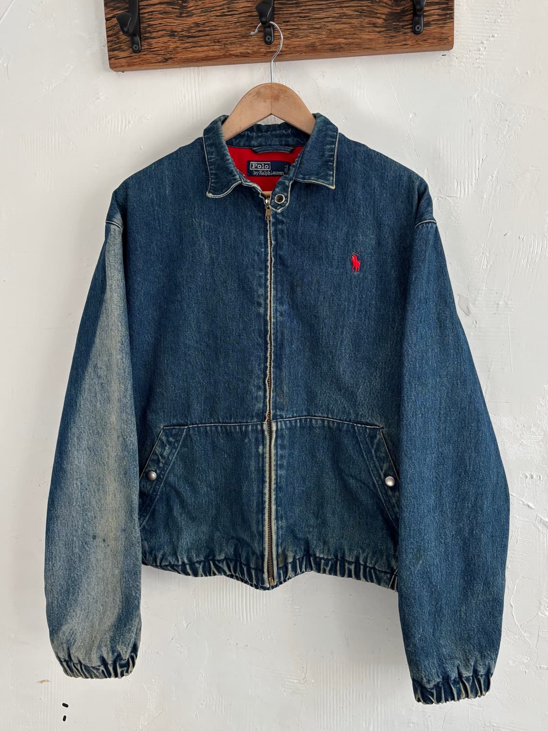 Polo 폴로 랄프로렌 90‘s 데님 스윙탑 자켓 상품이미지1