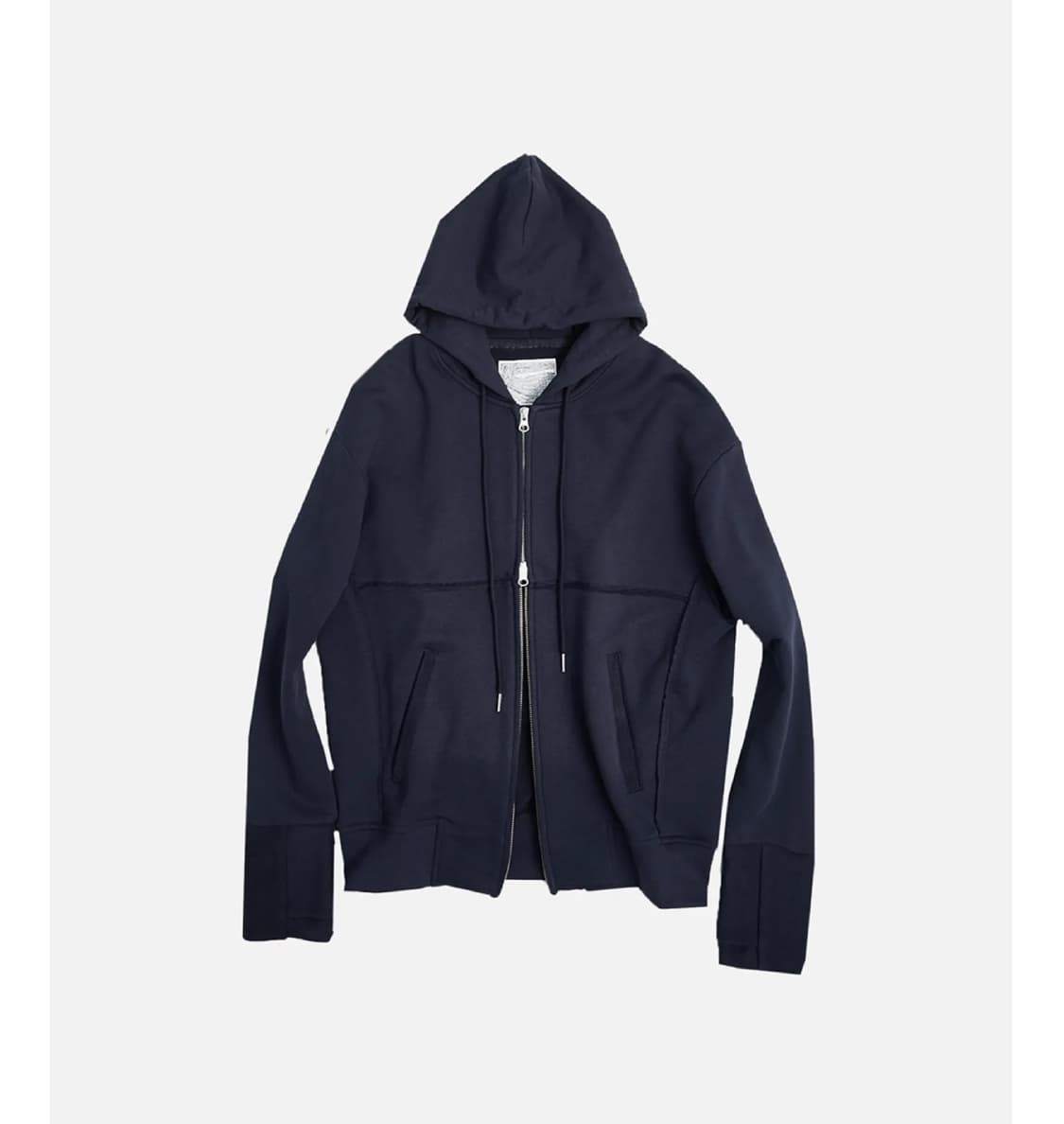 [M] [2] 999휴머니티 로우 후디드 집업 (Dark Navy) 상품이미지1