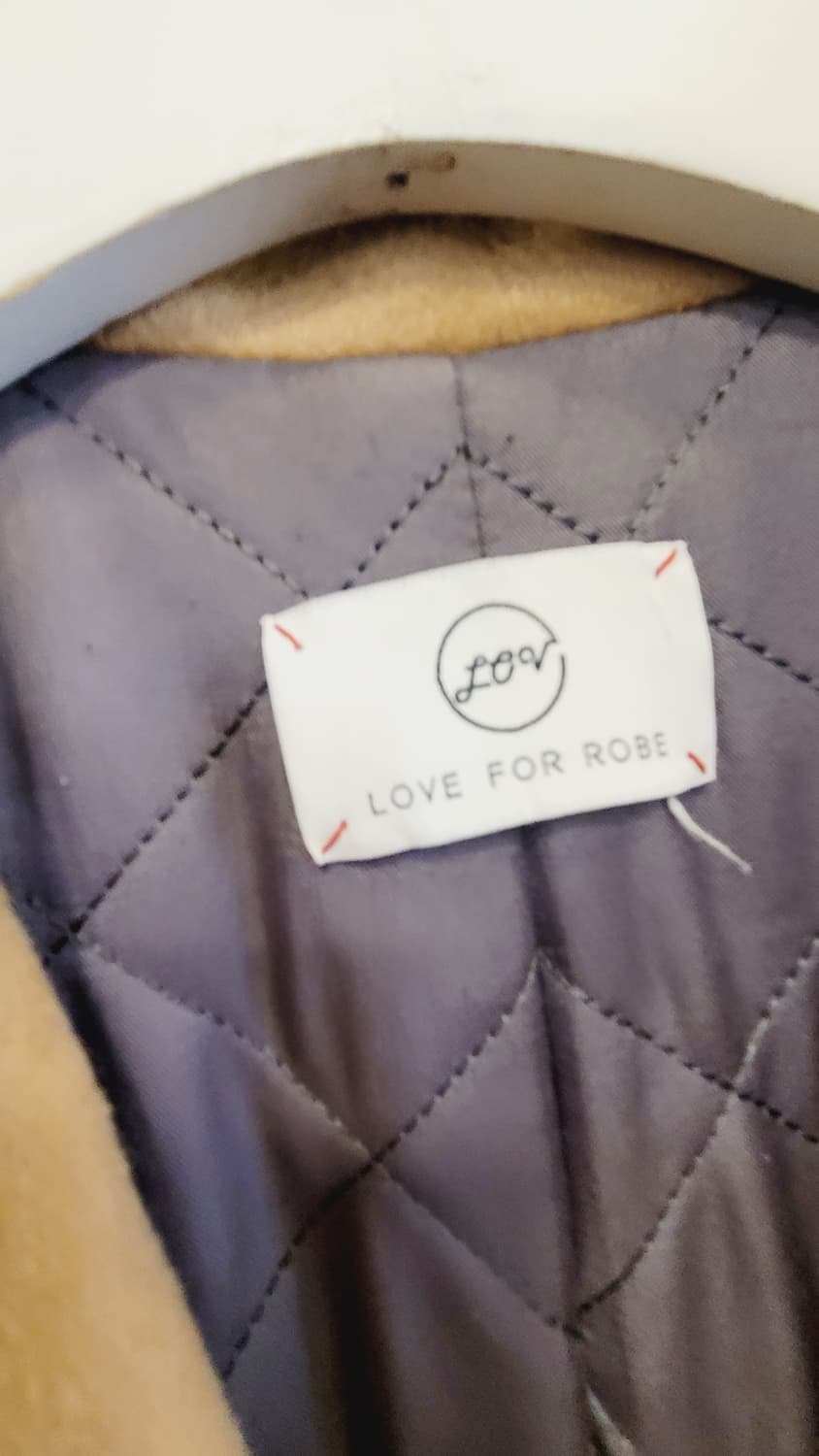 Love for robe 울 캐시미어 프릴코트 상품이미지3